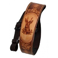 Leather Rifle Sling- Roe deer