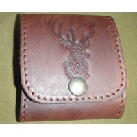 Leather Bullet Wallet - deer2
